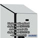 Salsbury 15" Wide Double Tier Designer Wood Locker - 1 Wide - 6 Feet High - 24 Inches Deep - Gray - Hasps - Sweatfully