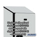 Salsbury 15" Wide Double Tier Designer Wood Locker - 1 Wide - 6 Feet High - 18 Inches Deep - Gray - Hasps - Sweatfully