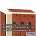 Salsbury 15" Wide Double Tier Designer Wood Locker - 3 Wide - 6 Feet High - 24 Inches Deep - Cherry - Hasps - Sweatfully
