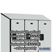 Salsbury 15" Wide Double Tier Designer Wood Locker - 3 Wide - 6 Feet High - 24 Inches Deep - Gray - Hasps - Sweatfully