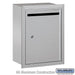 Salsbury Letter Box (Includes Commercial Lock) - Standard - Recessed Mounted - Aluminum - Private Access - Sweatfully