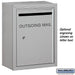 Custom Door Engraving - Black Filled - for Letter Box - Sweatfully