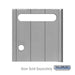 Mail Slot Option- for Aluminum Mailbox Door - Sweatfully