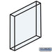Salsbury Plexiglass Window - for Aluminum Mailbox Door - Sweatfully