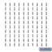 Numbers - Self Adhesive Sheet of (100) for Aluminum Mailboxes - 101 to 200 Series - Sweatfully