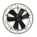 23" Modern Satin Nickel DC Motor Downrod Mount Reversible Fandelier Ceiling Fan with Lighting and Remote Control - Sweatfully
