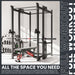 Synergee 2300 Series Power Cage with Plate Loaded Cable Cross Overs - Sweatfully