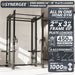 Synergee 2300 Series Power Cage with Plate Loaded Cable Cross Overs - Sweatfully