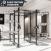 Synergee 2300 Series Power Cage with Plate Loaded Cable Cross Overs - Sweatfully