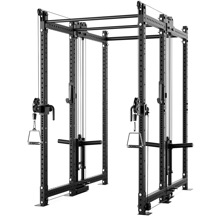 Synergee 2300 Series Power Cage with Plate Loaded Cable Cross Overs - Sweatfully