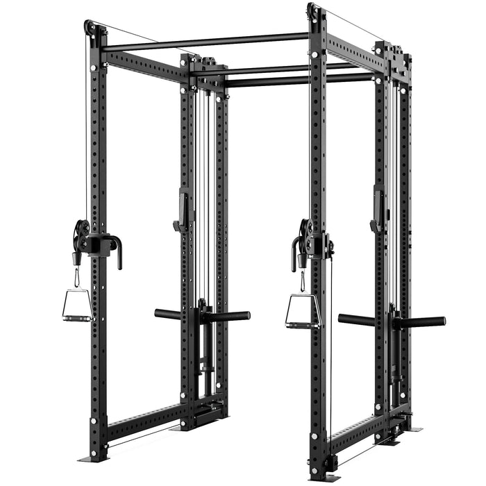 Synergee 2300 Series Power Cage with Plate Loaded Cable Cross Overs - Sweatfully