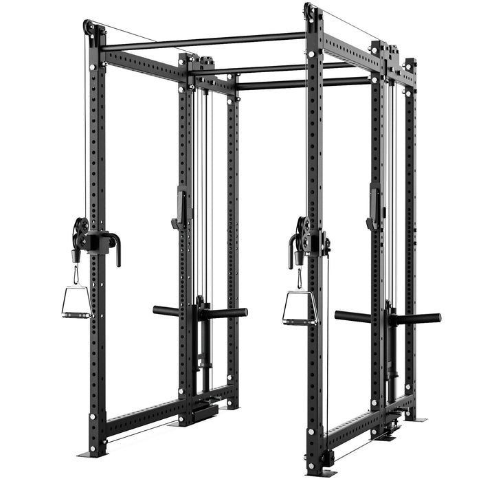 Synergee 2300 Series Power Cage with Plate Loaded Cable Cross Overs - Sweatfully