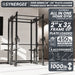 Synergee 2300 Series Power Cage with Plate Loaded Cable Cross Overs and Smith Machine - Sweatfully