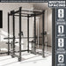 Synergee 2300 Series Power Cage with Plate Loaded Cable Cross Overs and Smith Machine - Sweatfully