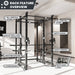 Synergee 2300 Series Power Cage with Plate Loaded Cable Cross Overs and Smith Machine - Sweatfully