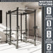 Synergee 2300 Series Power Cage with Plate Loaded Cable Cross Overs and Smith Machine - Sweatfully