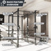 Synergee 2300 Series Power Cage with Plate Loaded Cable Cross Overs and Smith Machine - Sweatfully