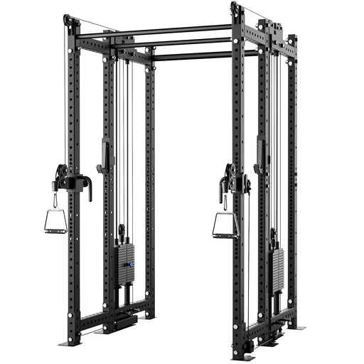 Synergee 2300 Series Power Cage with Synchronized Loaded Cable Cross Overs - Sweatfully