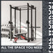Synergee 2300 Series Power Cage with Synchronized Loaded Cable Cross Overs - Sweatfully