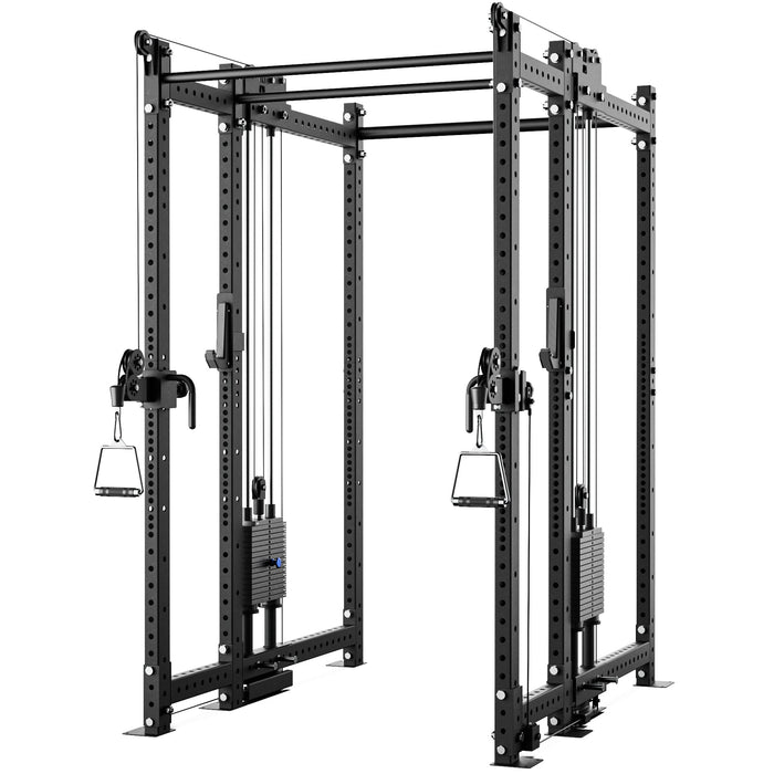 Synergee 2300 Series Power Cage with Synchronized Loaded Cable Cross Overs - Sweatfully