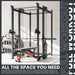 Synergee 2300 Series Power Cage with Synchronized Loaded Cable Cross Overs - Sweatfully