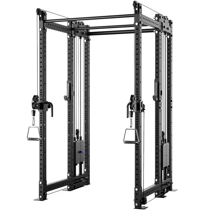 Synergee 2300 Series Power Cage with Synchronized Loaded Cable Cross Overs - Sweatfully