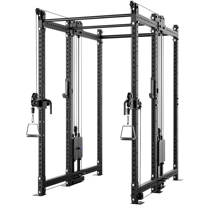 Synergee 2300 Series Power Cage with Synchronized Loaded Cable Cross Overs - Sweatfully