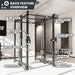 Synergee 2300 Series Power Cage with Synchronized Loaded Cable Cross Overs - Sweatfully