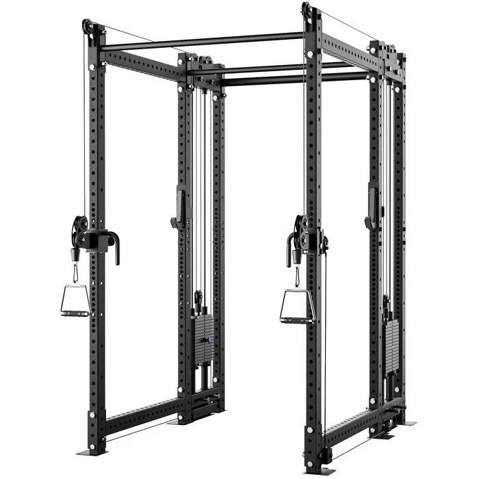 Synergee 2300 Series Power Cage with Synchronized Loaded Cable Cross Overs - Sweatfully