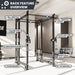 Synergee 2300 Series Power Cage with Synchronized Loaded Cable Cross Overs - Sweatfully