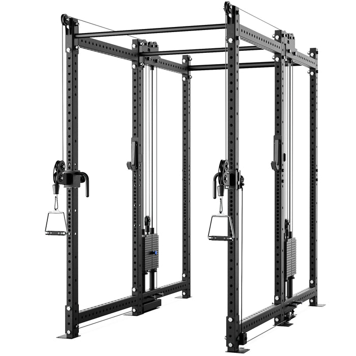 Synergee 2300 Series Power Cage with Synchronized Loaded Cable Cross Overs - Sweatfully