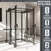 Synergee 2300 Series Power Cage with Synchronized Loaded Cable Cross Overs and Smith Machine - Sweatfully