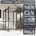 Synergee 2300 Series Power Cage with Synchronized Loaded Cable Cross Overs and Smith Machine - Sweatfully