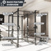 Synergee 2300 Series Power Cage with Synchronized Loaded Cable Cross Overs and Smith Machine - Sweatfully