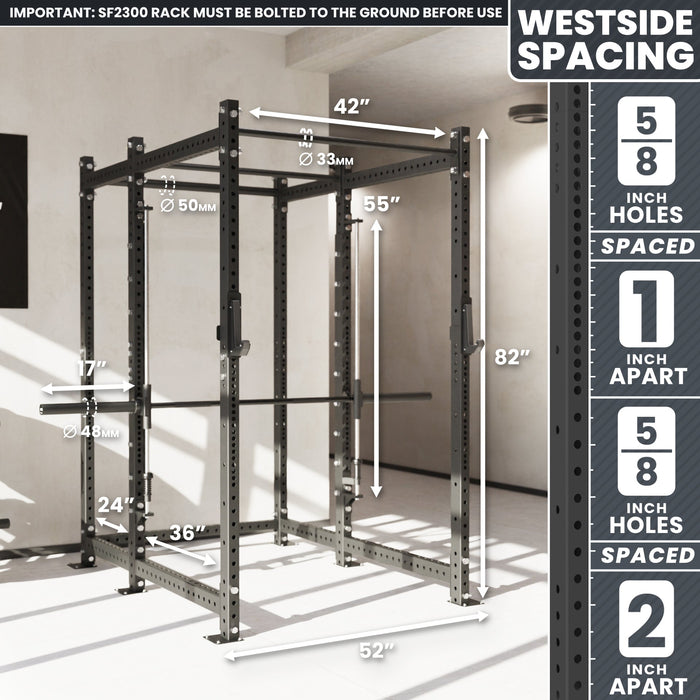Synergee 2300 Series Power Cage with Smith Machine - Sweatfully