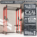 Synergee 2300 Series Power Cage with Plate Loaded Cable Cross Overs - Sweatfully