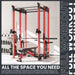 Synergee 2300 Series Power Cage with Plate Loaded Cable Cross Overs - Sweatfully