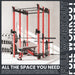Synergee 2300 Series Power Cage with Plate Loaded Cable Cross Overs - Sweatfully