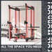 Synergee 2300 Series Power Cage with Plate Loaded Cable Cross Overs - Sweatfully