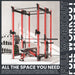 Synergee 2300 Series Power Cage with Plate Loaded Cable Cross Overs - Sweatfully