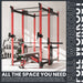 Synergee 2300 Series Power Cage with Plate Loaded Cable Cross Overs - Sweatfully