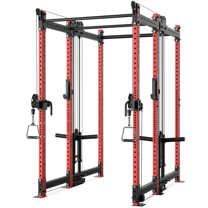 Synergee 2300 Series Power Cage with Plate Loaded Cable Cross Overs - Sweatfully