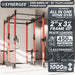 Synergee 2300 Series Power Cage with Plate Loaded Cable Cross Overs - Sweatfully