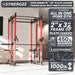 Synergee 2300 Series Power Cage with Plate Loaded Cable Cross Overs and Smith Machine - Sweatfully