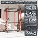 Synergee 2300 Series Power Cage with Plate Loaded Cable Cross Overs and Smith Machine - Sweatfully