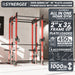 Synergee 2300 Series Power Cage with Plate Loaded Cable Cross Overs and Smith Machine - Sweatfully