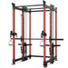 Synergee 2300 Series Power Cage with Plate Loaded Cable Cross Overs and Smith Machine - Sweatfully