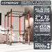 Synergee 2300 Series Power Cage with Plate Loaded Cable Cross Overs and Smith Machine - Sweatfully