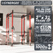 Synergee 2300 Series Power Cage with Plate Loaded Cable Cross Overs and Smith Machine - Sweatfully