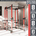 Synergee 2300 Series Power Cage with Plate Loaded Cable Cross Overs and Smith Machine - Sweatfully